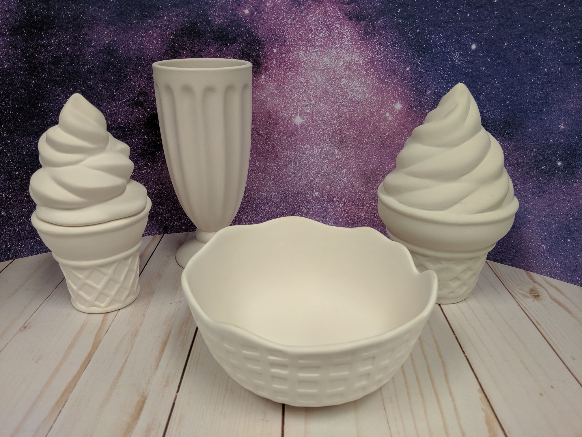 Ice Cream Pottery Party