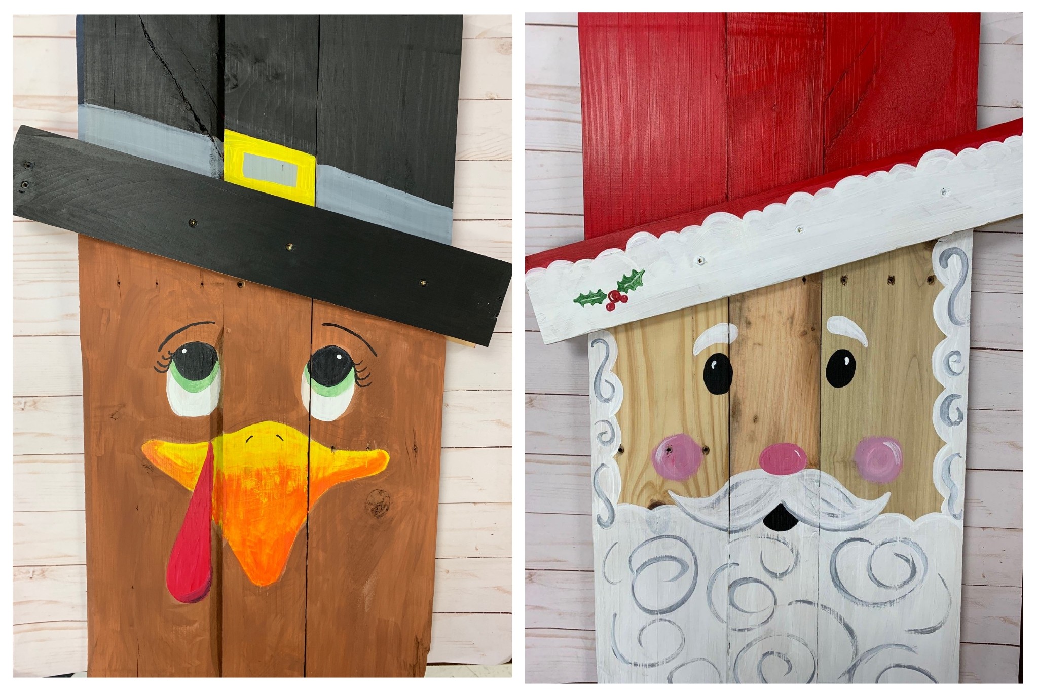 Double Sided Pallet Board Paint Class