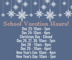 Copy of Xmas hours (2)