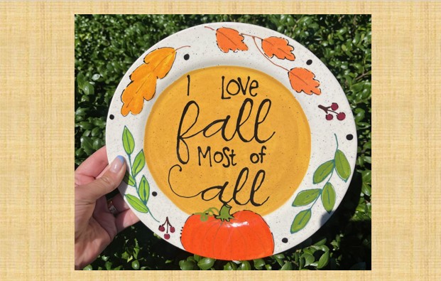 Festive Fall Ceramic Class
