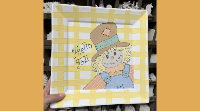 Scarecrow Ceramic Class