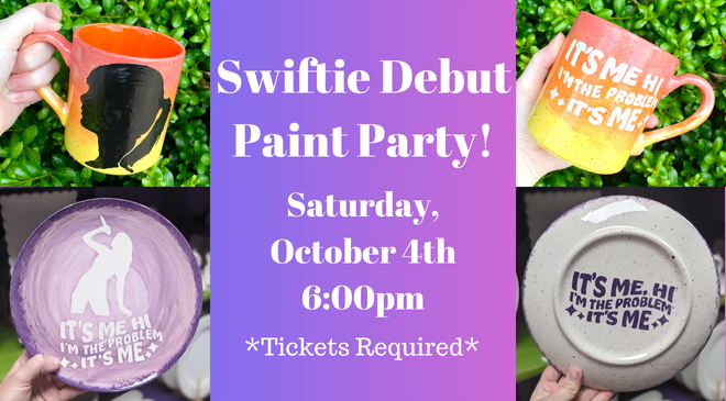 Swiftie Album Debut Painting Party