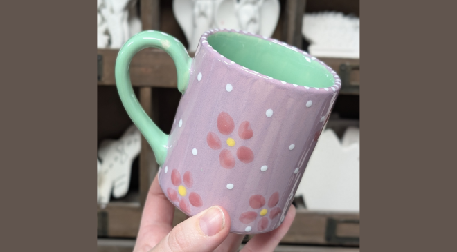 Fingerprint Flowers May Kids Drop-Off