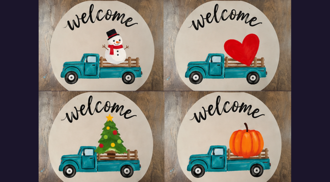 4 Season Board Sign